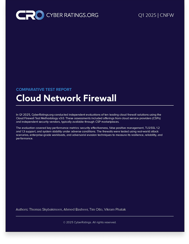 2025 Q1 Cloud Network Firewall Comparative Report