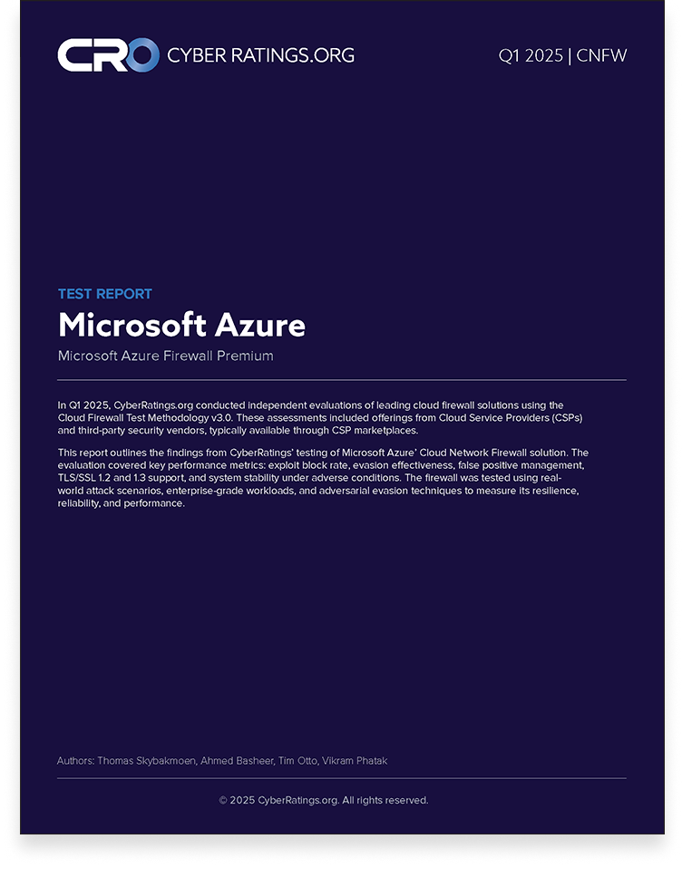 2025 Q1 Cloud Network Firewall Report – Microsoft