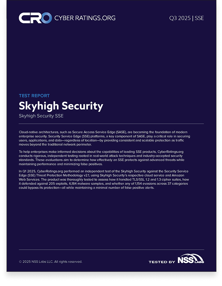 2025 Q3 SSE Report – Skyhigh Security
